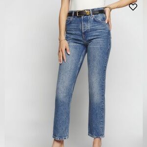Reformation Cynthia High Rise Straight Jeans Excellent Used Condition